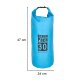 Waterproof Dry Bag Backpack for Hiking Camping Canoeing Traveling 30L, Blue