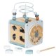 Wooden Activity Cube with Shape Sorter and Xylophone