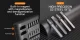 51 in 1 Magnetic Precision Screwdriver Set, Gray