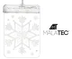 Malatec 3D LED Window Decoration - Snowflake, Warm White