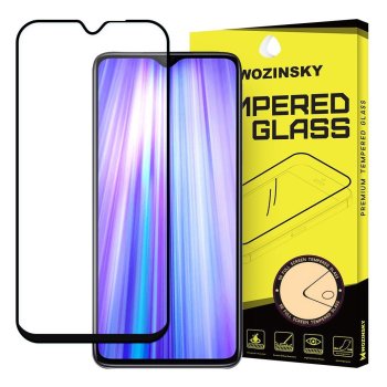 5D Xiaomi Redmi Note 8 Pro Tempered Glass Screen Protector [Full Glue] - Black