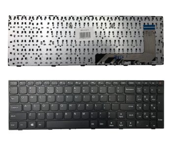 Laptop Keyboard for Lenovo Ideapad 110-15Isk 110-17Acl, US Layout, Black