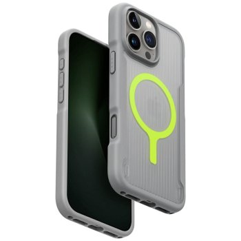 Uniq Combat Active Magclick Charging Phone Case Cover iPhone 16 Pro Max - Gray