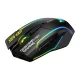 ONIKUMA DM06 Wireless Gaming Mouse, 2.4 GHz / Bluetooth / USB-C, 12 800 DPI, RGB