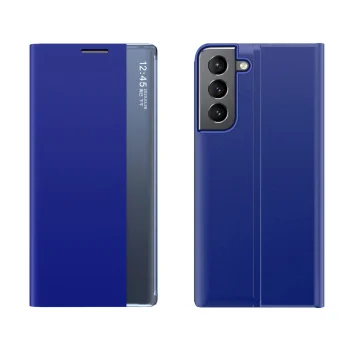 Flip Case for Samsung Galaxy S22+ with Stand Function, Blue