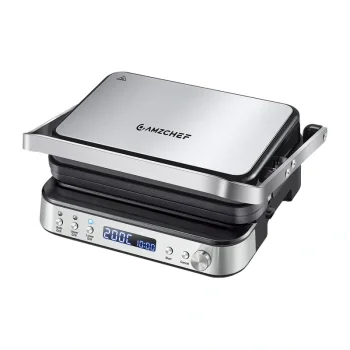 AMZCHEF CE-LS-GC02C-H-WP electric contact grill, 2000 W