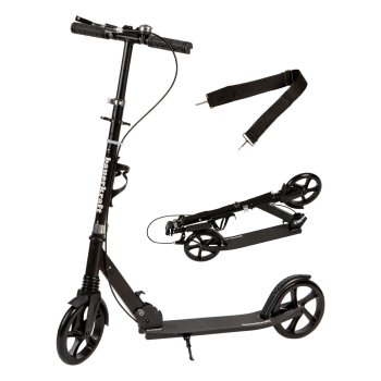 Foldable City Scooter for Kids and Teens Adjustable Height 95-105 cm 200mm Wheels