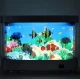Decorative LED Aquarium Night Light with Floating Fish