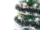 Artificial Christmas Tree Garland Chain, 5 m x 9 cm, Green and White