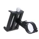 Forever Outdoor BH-300 Aluminum Adjustable Bike Phone Holder, Black