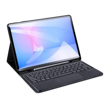 Samsung Galaxy Tab S10 FE+ Plus (SM-X620 / X626B) Dux Ducis TK Case Cover with Bluetooth Keyboard, Black