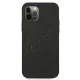 Guess iPhone 12 Pro Max Case Saffiano Vintage Script, Black