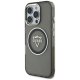 Guess iPhone 16 Pro Max Case IML Metal Mountain Logo MagSafe, Black