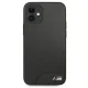 Apple iPhone 12 mini 5.4\" BMW M Collection Smooth PU Case Cover (BMHCP12SMHOLBK), Black