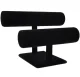 Jewelry Display Stand with Two Rollers AG545, Black