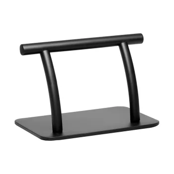 Hair Salon Footrest Gabbiano L005S, Black