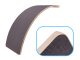Koka Līdzsvara Dēlis Plāksne Vingrošana Fitness ar Filci | Wooden Balance Board Exercises Fitness Felt