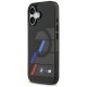 BMW M IML Metal Buttons Tricolor Lines MagSafe Case for iPhone 17, Black