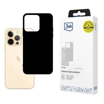 3Mk Protection iPhone 13 Pro Case Matt Case, Black