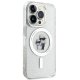 Karl Lagerfeld iPhone 15 Pro Case Karl&Choupette Glitter MagSafe, Transparent