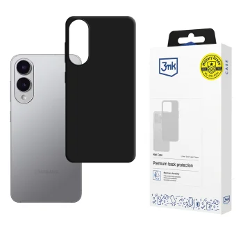 3mk Matt Case for Samsung Galaxy S25 Edge, Black