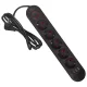 Maclean MCE395 B Power Strip, 5 Outlets + 3xUSB, 1.5m, Black