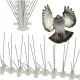 Metal Bird and Pigeon Repellent Spikes 50x11x4 cm