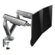 NanoRS RS166 Gaming Dual Monitor Mount, RGB LED, 17-32\", 2x9kg