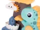 Bath Toy with Water Wheel and Shower Dinosaur