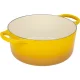 Le Creuset Signature Round Cast Iron Casserole 24 cm, 4.2 L, Yellow