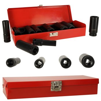 Набор ударных головок 1/2'' 10–24 мм, 10 шт., KAFUWELL