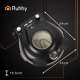 Электрическая печь для пиццы Ruhhy 1200W с керамическим камнем, черная