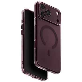 Uniq Airsuit Magclick Charging Case for iPhone 18 Pro Max / 17 Pro Max, Burgundy