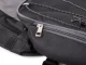 Large Bicycle Rear Rack Bag with 3 Compartments, Black