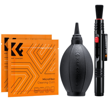 K&F Concept 3-in-1 Cleaning Kit for Optics and Screens