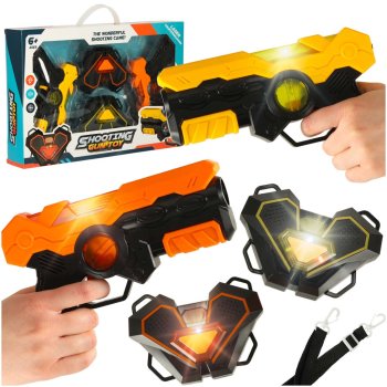 Infrared Laser Tag Set for 2 Players with Guns and Target Vests