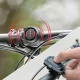 Rockbros A2 Bicycle Bell with 115 dB Alarm and Remote Control - Black