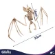 Hanging Bat Skeleton Halloween Decoration GLIMZ 30 cm