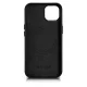 iCarer Genuine Leather Case for iPhone 14 Plus with MagSafe, Black