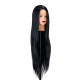 Gabbiano WZ2 Hairdressing Training Head, Synthetic Hair, 55 cm, Color 1H