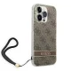 Guess 4G Cord Case for iPhone 14 Pro, Brown
