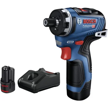 Bosch GSR 12V-35 HX Cordless Screwdriver with 2x 3.0 Ah Batteries and Charger