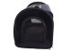 Large pet carrier bag for dogs and cats, 43x25x26 cm, blue