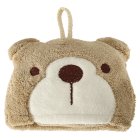 Children's Bear Hand Towel for Preschool 42x25 cm, Brown
