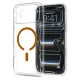 Spigen Ultra Hybrid MagSafe Case for iPhone 18 Pro / 17 Pro, Clear Orange