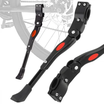 Trizand Adjustable Bicycle Kickstand, Black