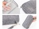 Portable Travel Cable Organizer, Gray