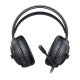 Onikuma X88 Wired Gaming Headphones with RGB and Mic, Black