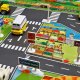 Детский Тонкий Мат Коврик с Дорожными знаками, 130 х 100 см
