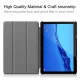 Huawei MediaPad T5 10.1\" Tri-fold Stand Smart Leather Case Cover, dark blue